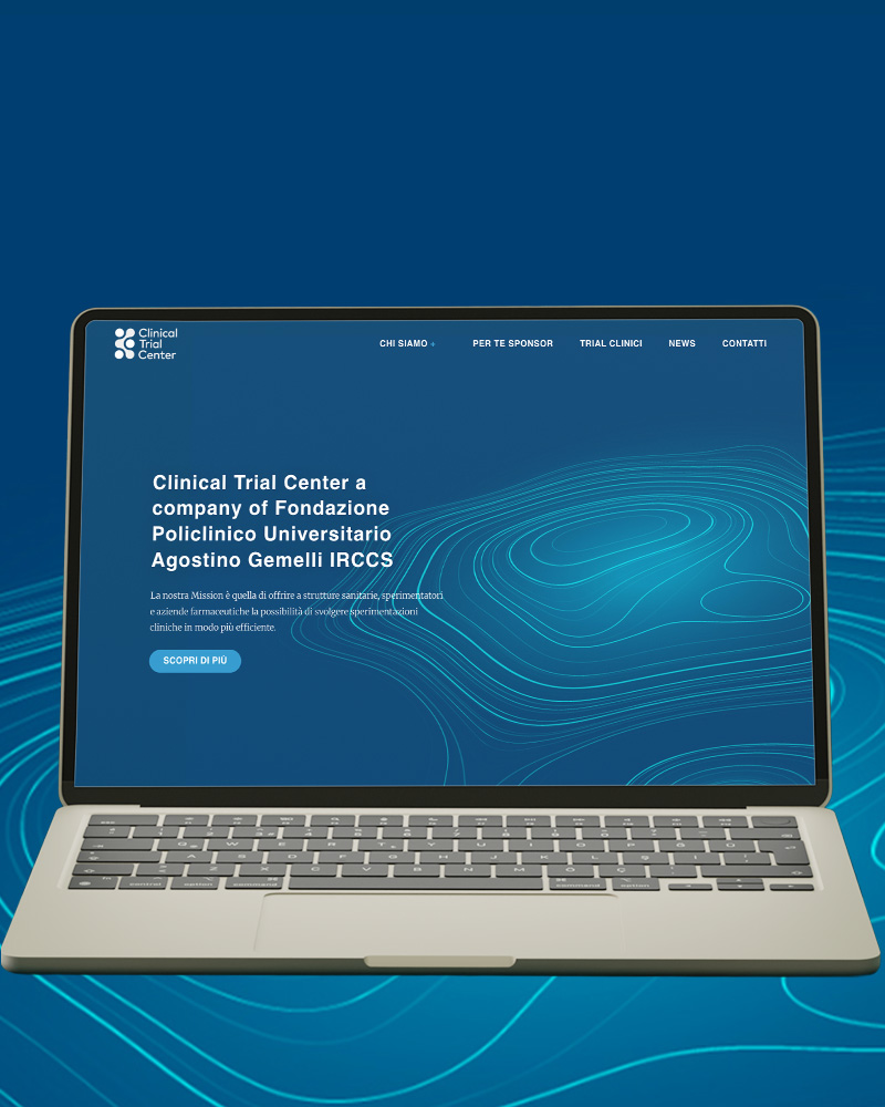 Restyle sito web Clinical Trial Center Gemelli