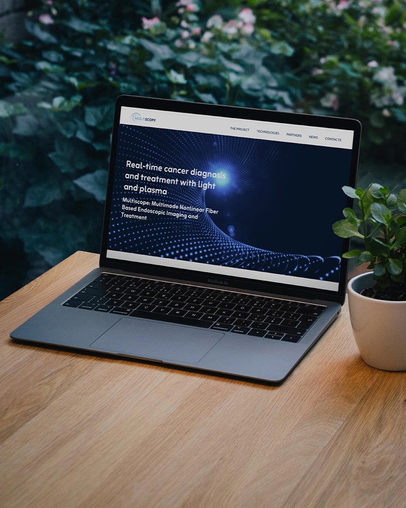 Sviluppo sito web Multiscope - Policlinico Gemelli