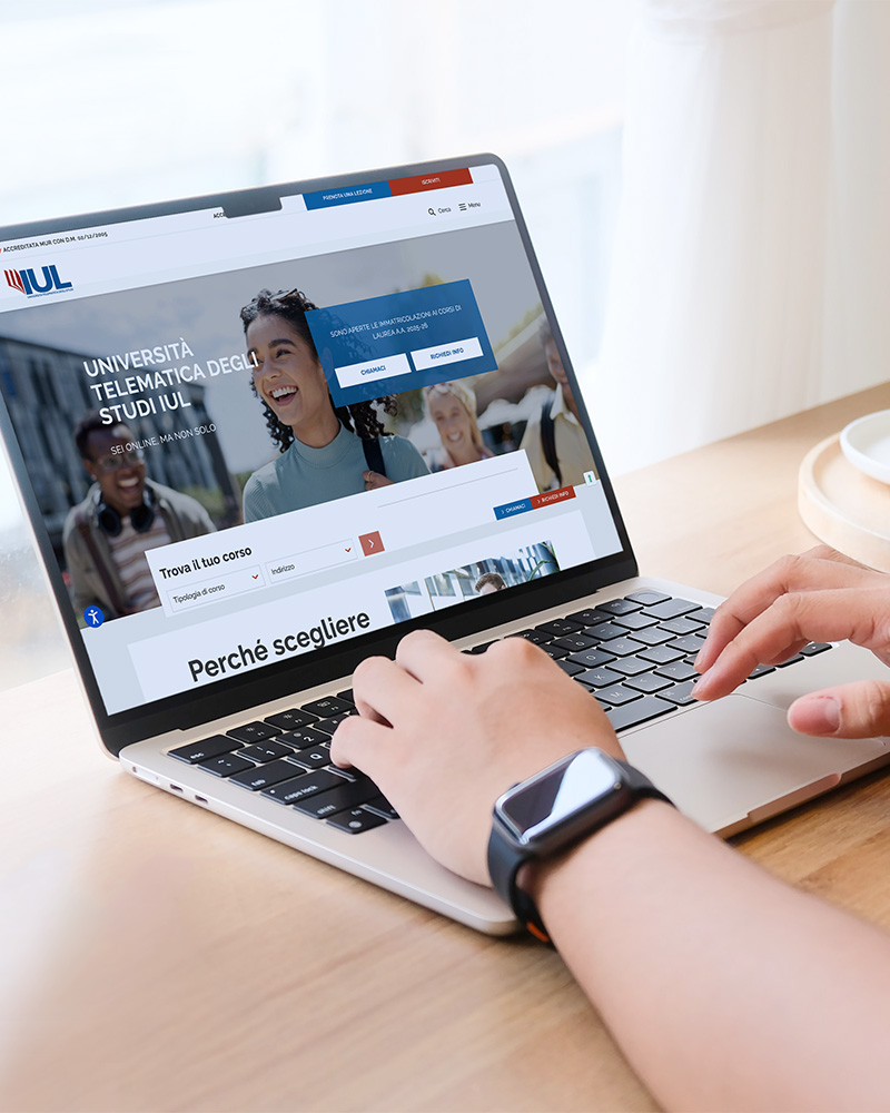 Restyle sito web Università Telematica degli Studi