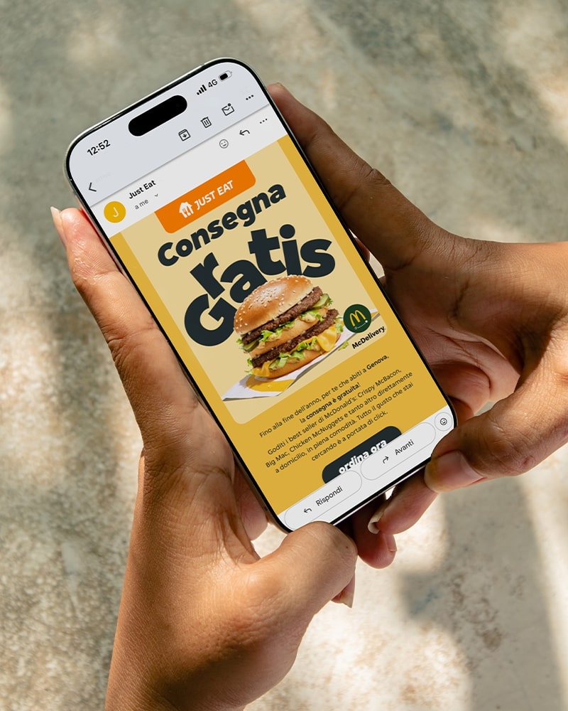 Produzione grafica per Just Eat