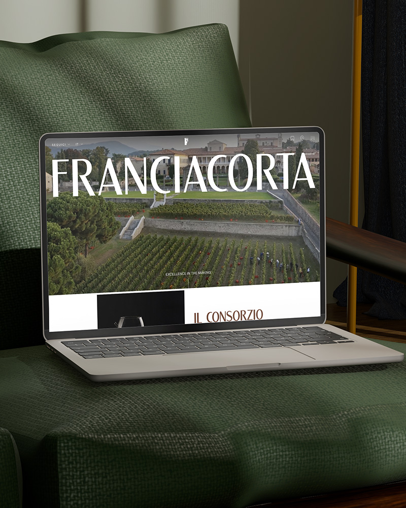 Restyle sito web Consorzio Franciacorta
