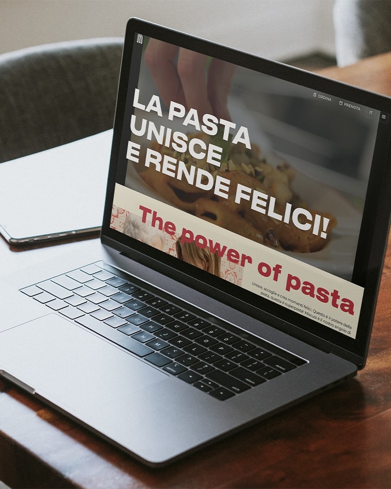 Restyle sito e web app Miscusi