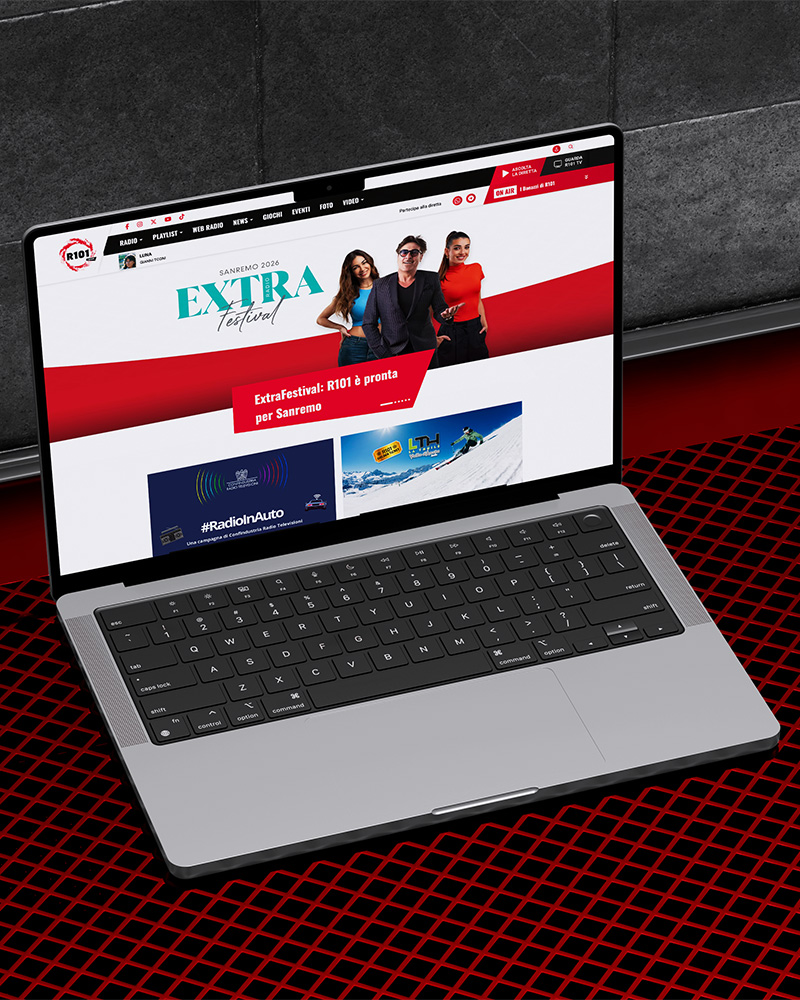 Restyle sito web R101