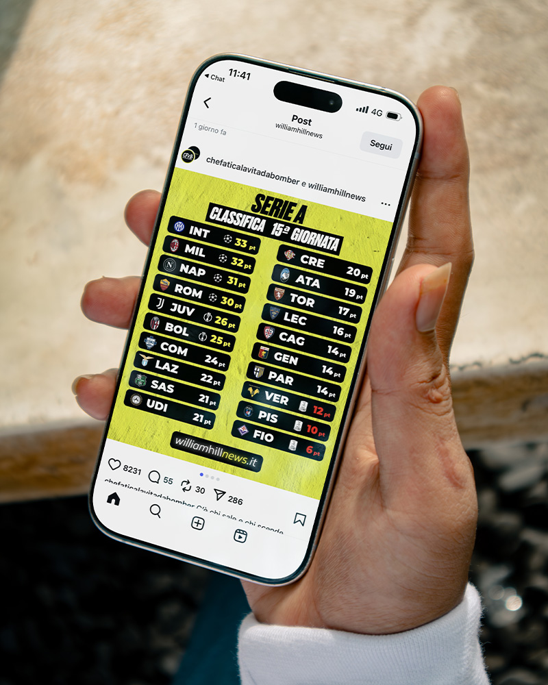Web positioning - William Hill News